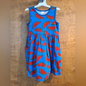 Hanna Andersson Watermelon Print Girls' Tank Dress